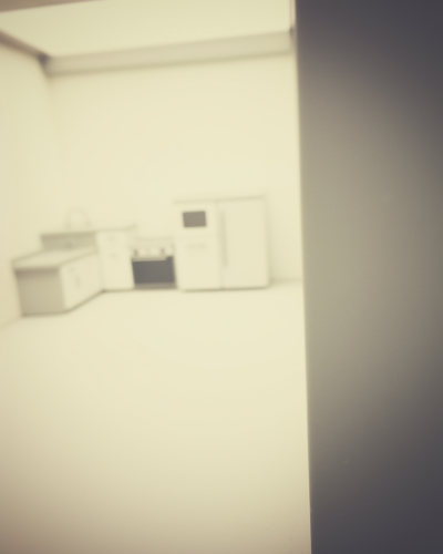A cozy Japanese kitchen with a blurred background A cozy Japanese kitchen with a blurred background