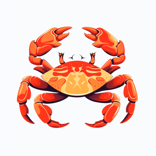 Crab Feed Logo Vector