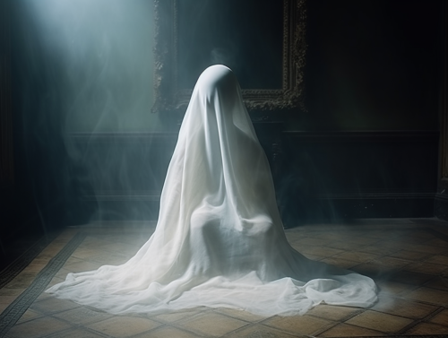 Creepy ghost caught on CCTV