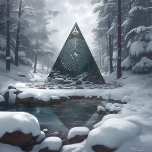 Crypto Winter Magic Gathering Art