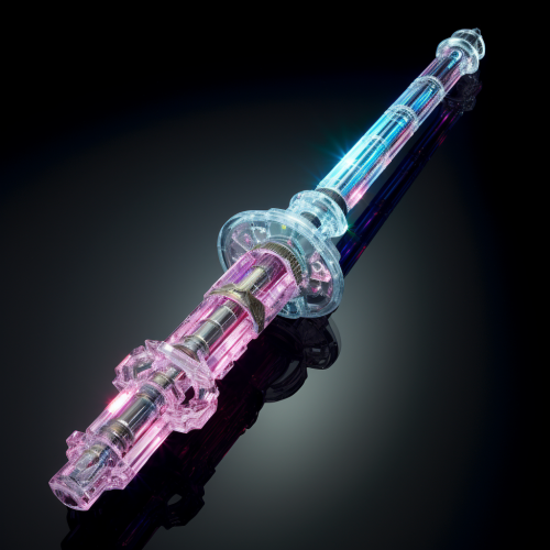 Shining crystal lightsaber weapon Shining crystal lightsaber weapon