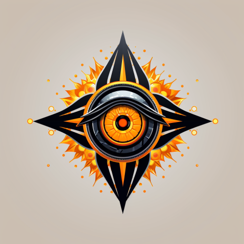 Logo design featuring a third eye for cultural event association