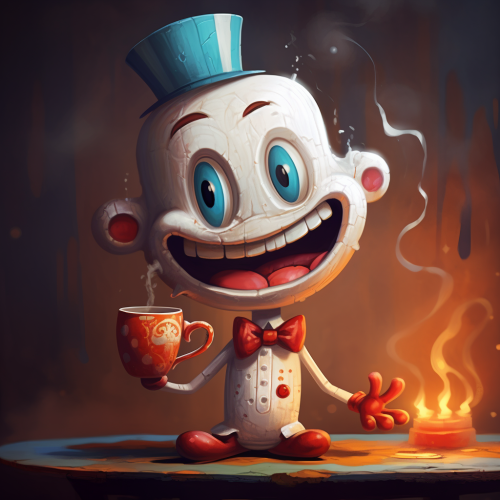 Cute cuphead animation character artwork Cute cuphead animation character artwork