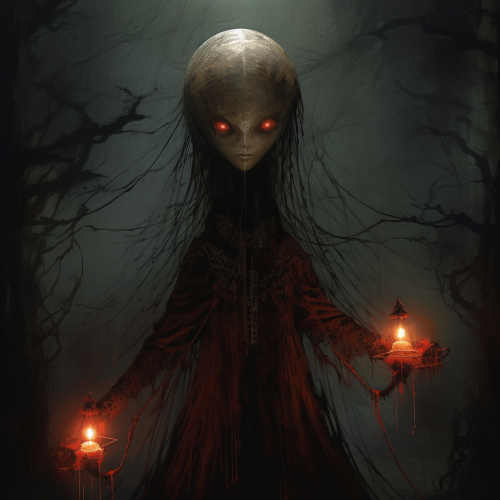 Anthropomorphic Fox Lady Fantasy Art