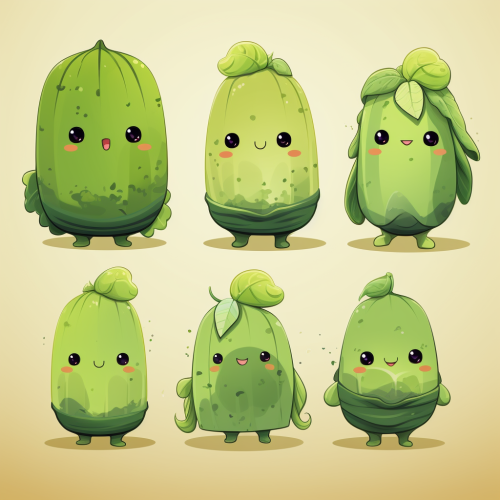 Cute Japanese Animation Character