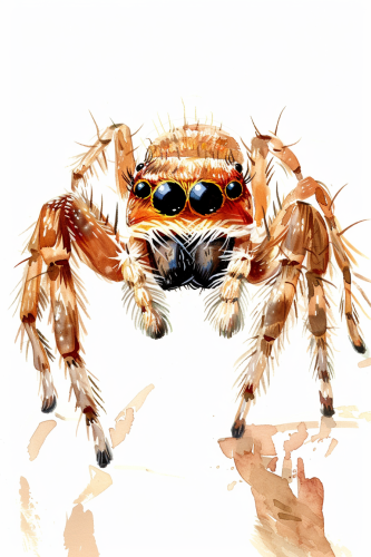Cute Spider Character Design