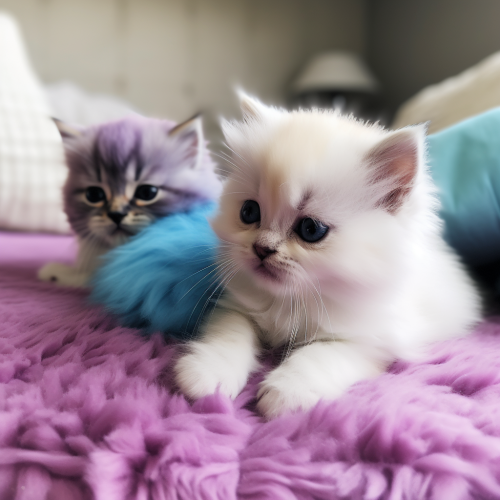Adorable unicorn puppies and kittens
