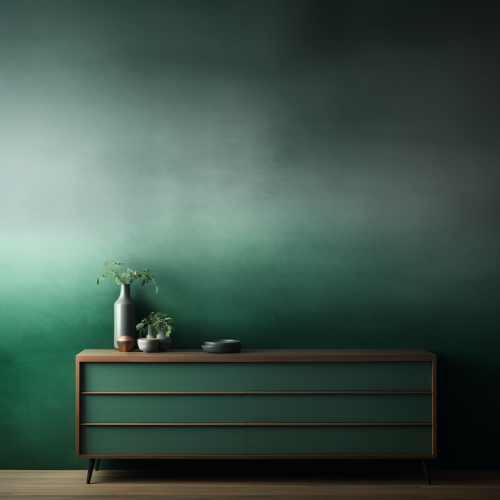Dark green gradient wallpaper design