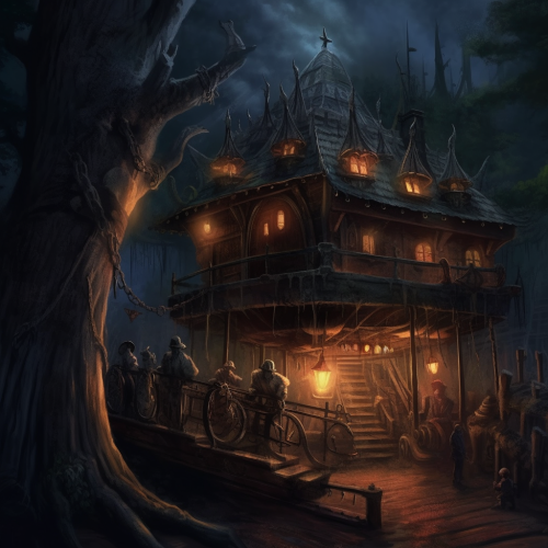 Enchanting Fantasy Themed Dark Ride