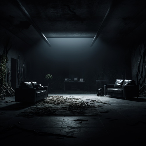 Dark Room Deep with Depth