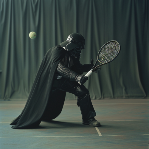 Dark Vader Tennis Force Shot