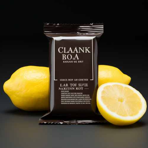 Dark Chocolate Lemon Flavor Bar Packet