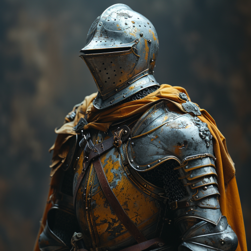 Closeup of Dark Souls Knight Armor