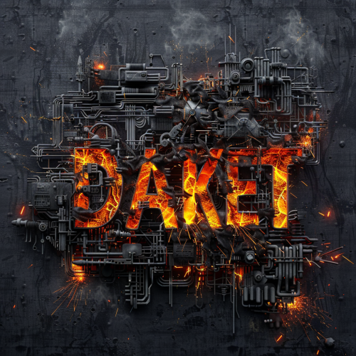 Darknet Technical Design with Fire and Sparks