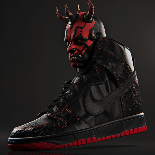 Darth Maul Nike Dunk Shoe