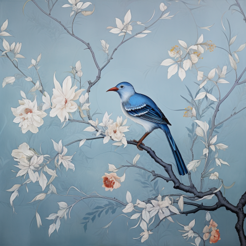 Beautiful de Gournay Wallpaper with Chinoiserie Design
