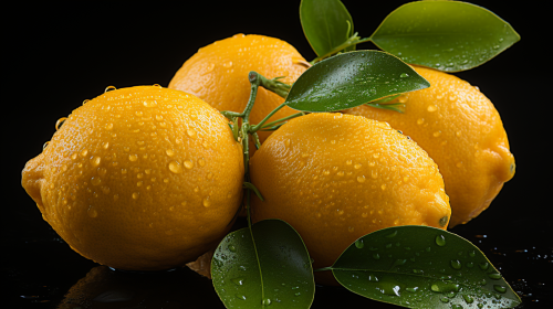 Studio photo of a decaying lemon