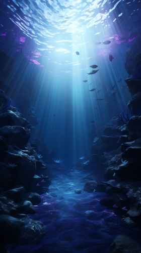 Enchanting underwater world exploration