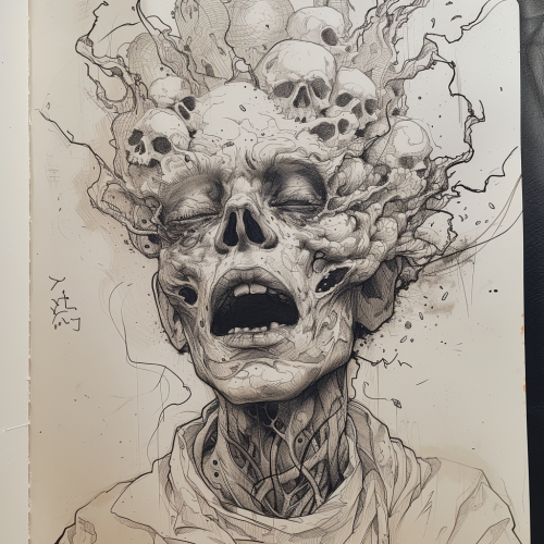 Deer Human Hybrid Punk Outfit