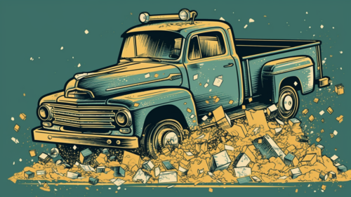 Illustration of Deposit Pickup Logo - Financial Abundance