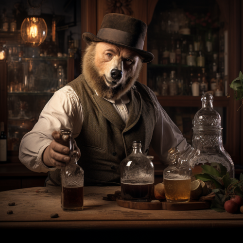 Expert bartender pouring refreshing beer