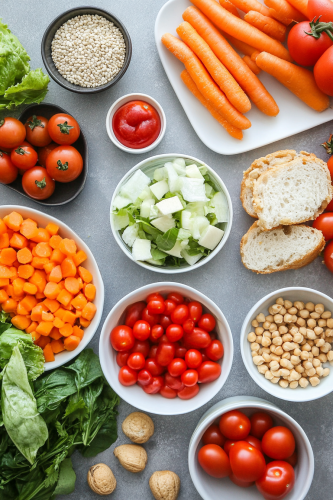 Diabetes Friendly Lunch Cookbook Background