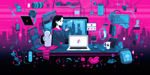 Colorful digital art for boosting sales