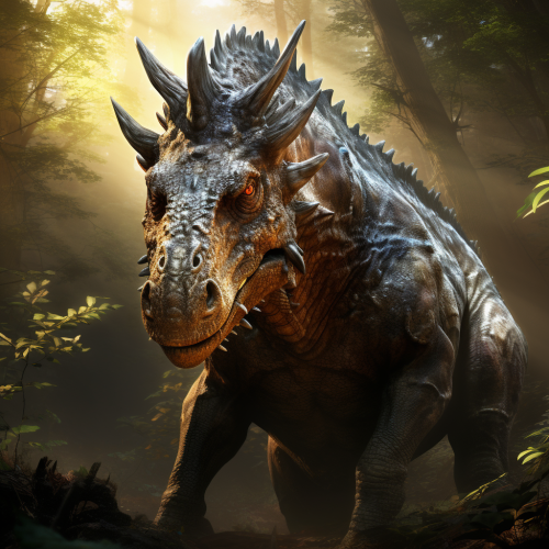 Photo Realistic Dinosaur Horse