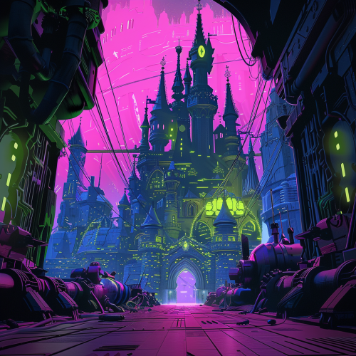 Disney Paris Spaceship Interior