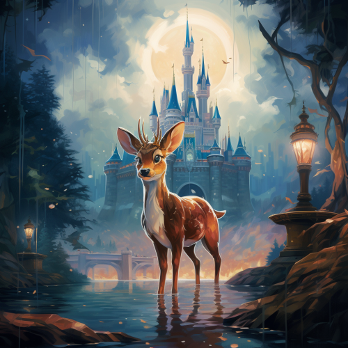 Disney characters in photos