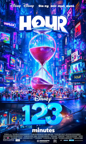 Disney Pixar Diverse Friends Hourglass