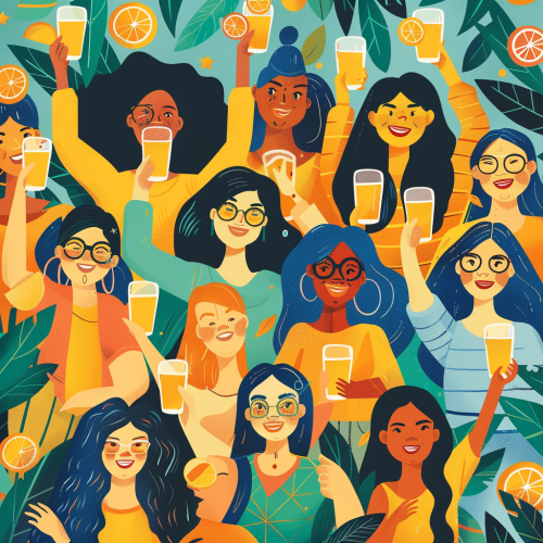 Women Empowerment Celebration Toast