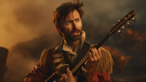 David Tennant as a talented Bard