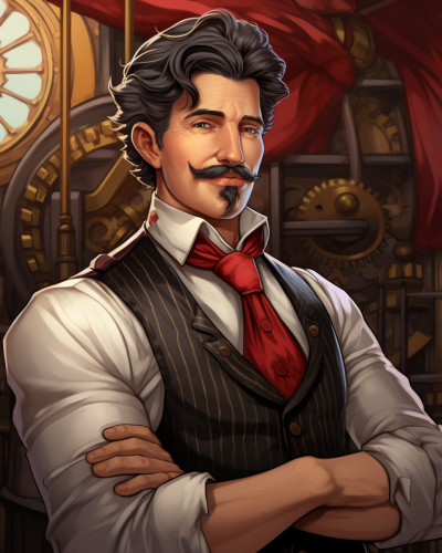 Smart Looking Southern Gentleman with Steampunk Accents