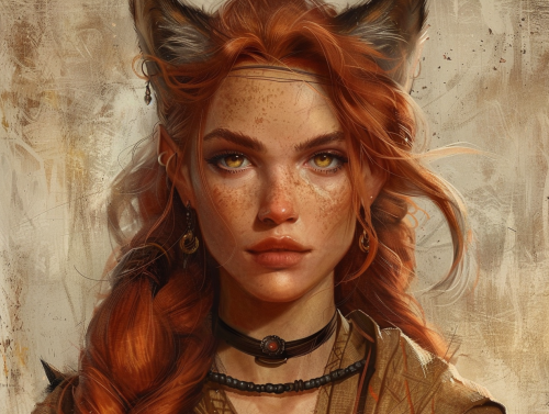 Dungeons and Dragons Fox Character