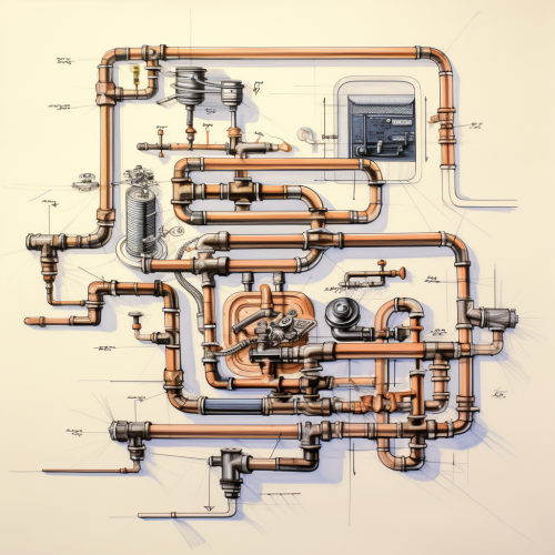 Domestic hot water system sketch Domestic hot water system sketch