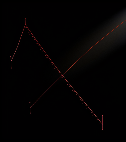 Downward trajectory line graph Downward trajectory line graph