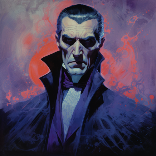 Dracula with Angry Expression