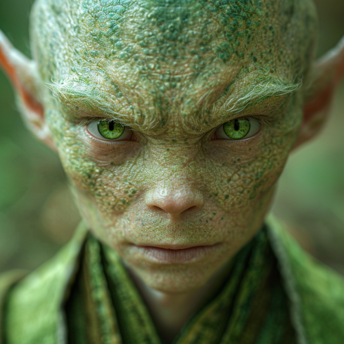 Dragon Ball Z Piccolo Photorealistic Depth