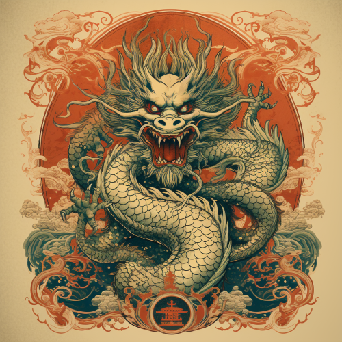 Year of the Dragon Poster Art