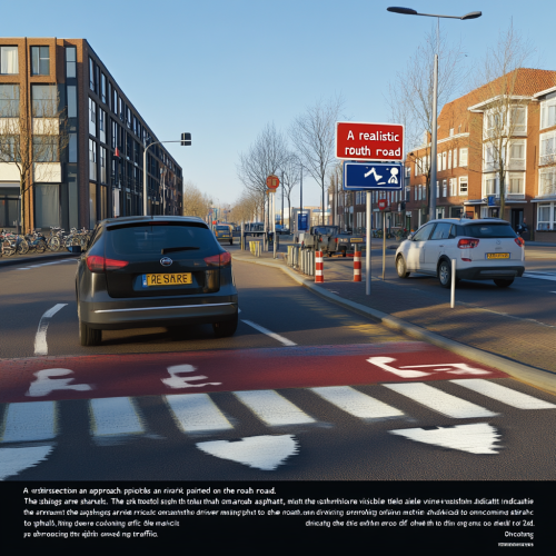 Dutch road intersection priority sign Dutch road intersection priority sign
