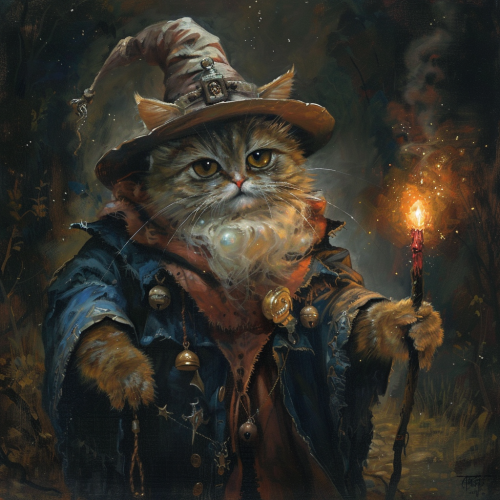 Dwarf Cat Sorcerer Dark Fantasy Dwarf Cat Sorcerer Dark Fantasy