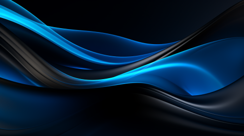 Dynamic Wallpaper with Electric Blue and Black Dynamic Wallpaper with Electric Blue and Black