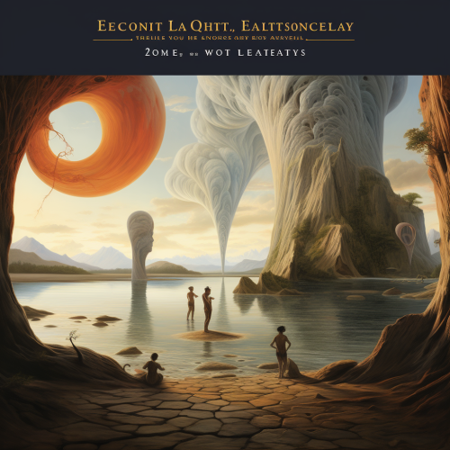 Art exhibition showcasing prompted visions