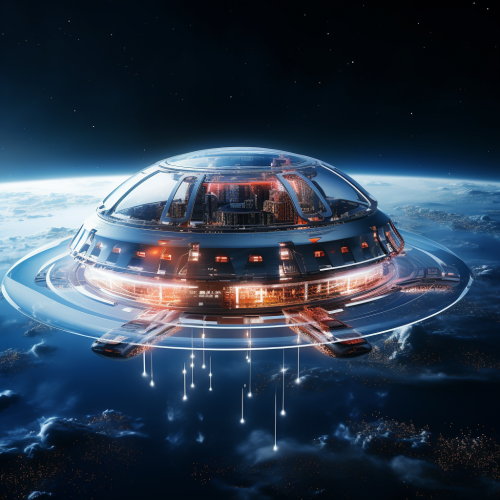 Eco-Friendly Spaceship Travelling Among Stars Eco-Friendly Spaceship Travelling Among Stars