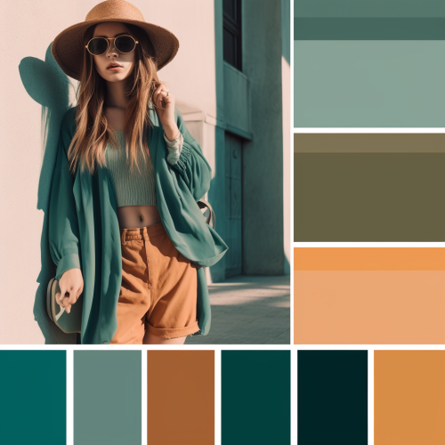 Stunning ecommerce website color scheme