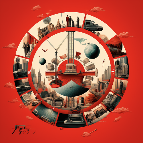 Circular Economy Infographic Illustration