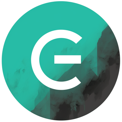 Vibrant edge icon circle design