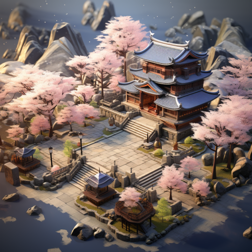 Edo Japan RPG Scenario with Shinsengumi Temple
