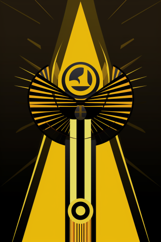 Futuristic Flag for Ancient Egypt